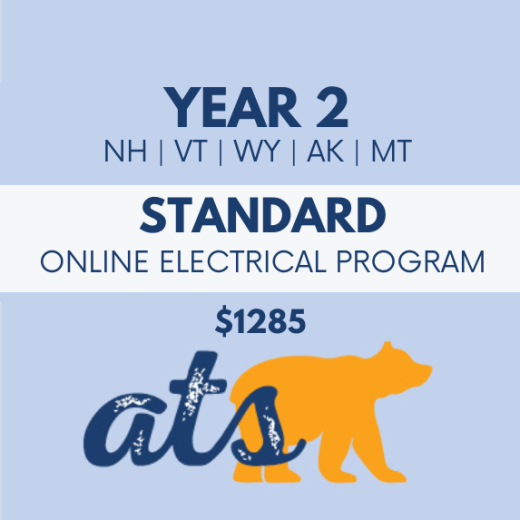 Year 2 Standard Online Electrical Program